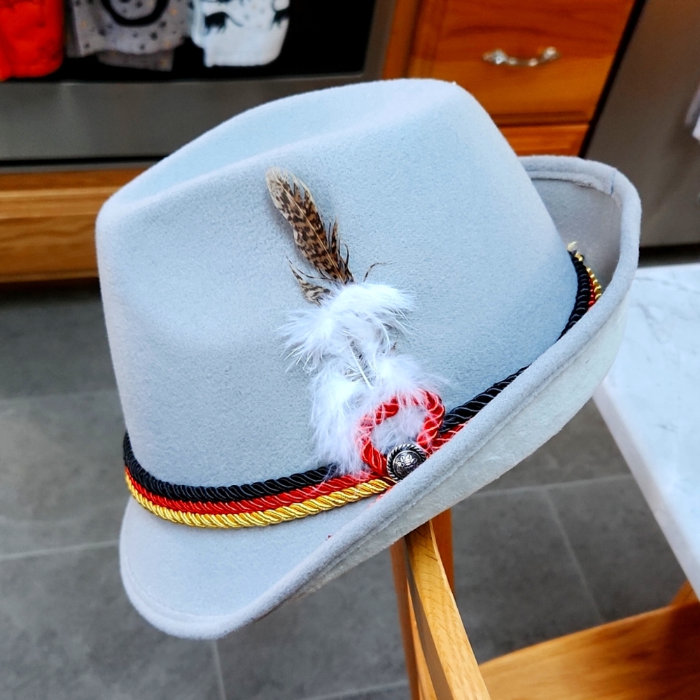1920s Classics Gatsby Timeless Unisex German Alpine Hat